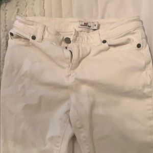 Sz 10 Girls vineyard vines white jeans